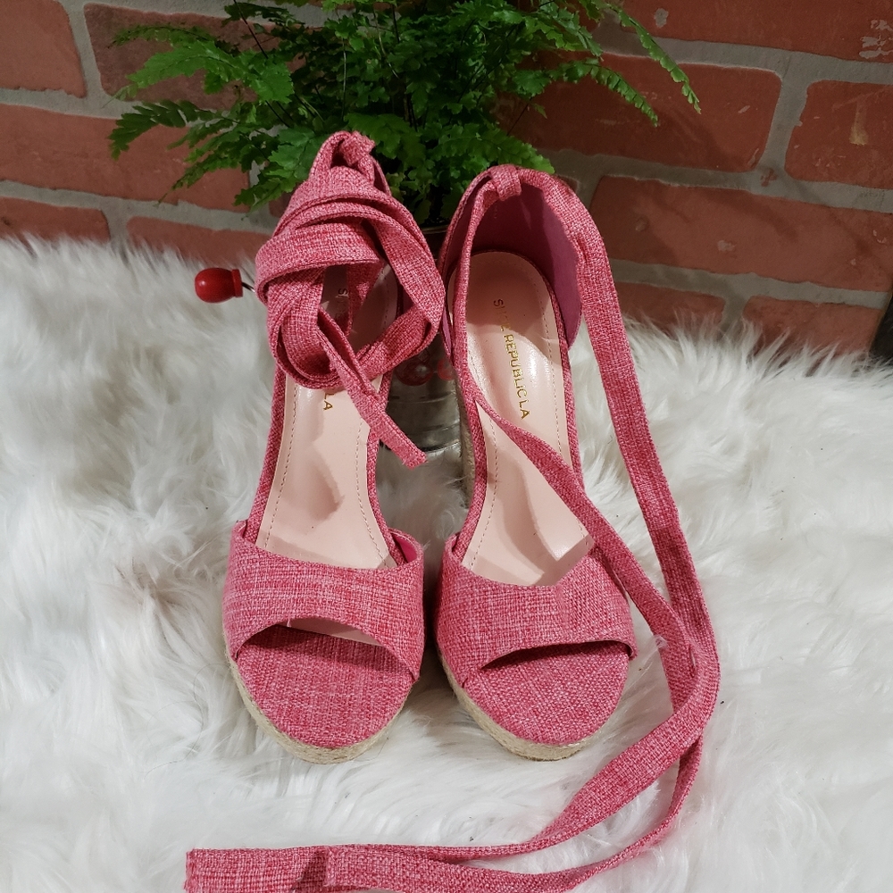 Shoe república platforms